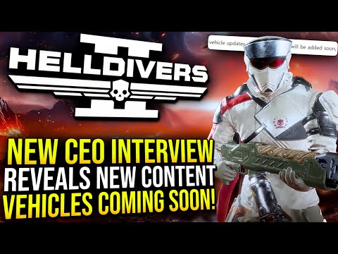 Helldivers 2 - New Info on Future Content, Vehicles Coming Soon, & More!