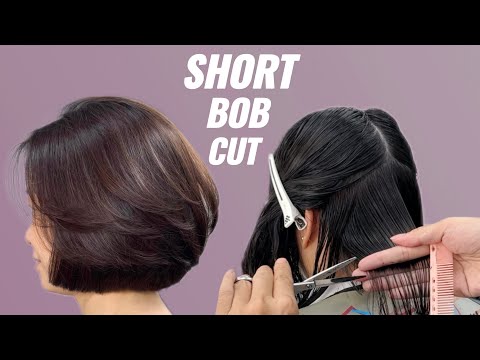 How to Cut Perfect Short Bob | Short Bob Haircut Tutorial (Step-by-Step) | Hair Cut