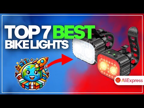 🚴‍♂️🔥 The 7 BEST BUDGET Bike Lights on AliExpress [2026]✅[Value for Money] cycling gear LED lamp