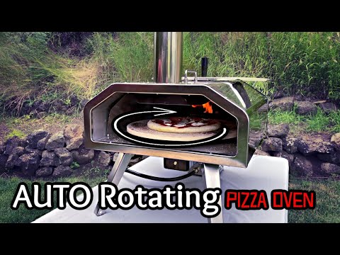 Automatic Rotating Pizza Oven | Qubestove Gas/Pellet Pizza Oven