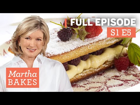 Martha Stewart Makes Puff Pastry 4 Ways | Martha Bakes S1E5 "Puff Pastry"