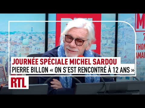 Journée spéciale Michel Sardou : Pierre Billon son ami d'enfance est notre invité dans RTL Matin