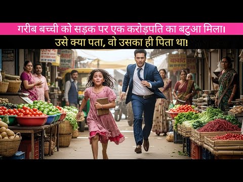 गरीब बच्ची को सड़क पर एक अरबपति का बटुआ मिला — उसे क्या पता था, वो उसका असली पिता है!