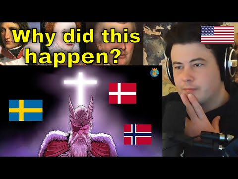 American Reacts Why did the Vikings become Christians?