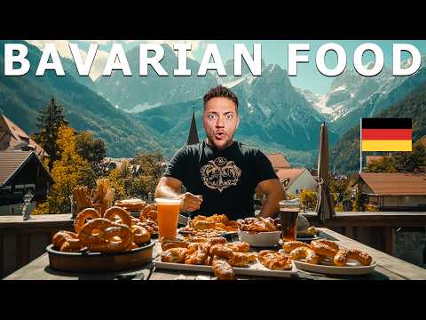 Typical BAVARIAN FOOD TOUR in Germany's Deep South!