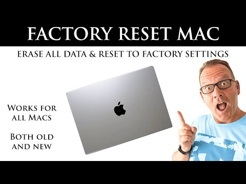 How to RESET MAC to FACTORY SETTINGS (New & Old Macs) Erase All Data.