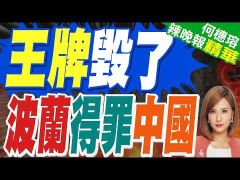 波蘭屢對中國搞事 自斷財路｜王牌毀了 波蘭得罪中國｜栗正傑.張延廷.施正鋒深度剖析【何橞瑢辣晚報】精華版 @中天新聞CtiNews