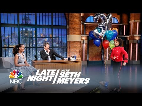 Kerry Washington Is Late Night’s 300th Guest! - Late Night with Seth Meyers