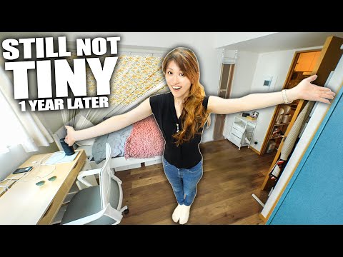 1 Year Later: Inside a NORMAL Tokyo Apartment [NOT SO TINY]