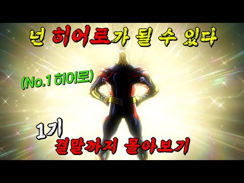 🔥최고 흥행으로 무려 8기까지 제작된🔥개쩌는 스케일의 액션 히어로믈 애니메이션!! 1기 몰아보기