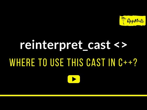 reinterpret_cast In C++