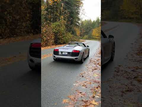 Gentleman's supercar 🤝#AudiR8 #GatedManual #R8V10 #Gen1R8 #Audi #R8 #GatedR8 #supercarsofvancouver