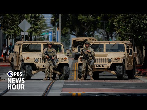News Wrap: Judge halts National Guard deployments in Los Angeles