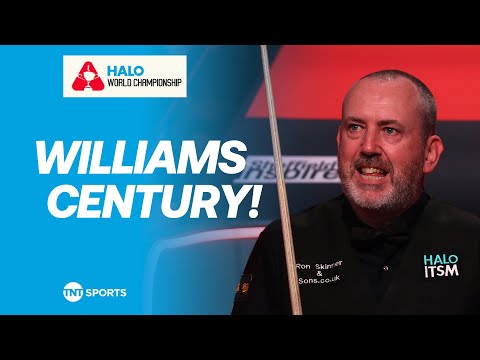 Mark Williams completes Century break vs Judd Trump in semi-final ๐ฎโ๐จ | 2025 Halo World Championship