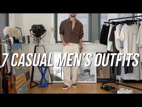 7 Casual Men's Summer Outfits | Men's Outfit Inspiration