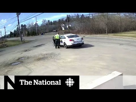 Video shows N.S. shooting suspect shortly before he was caught