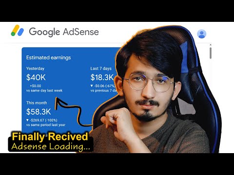 I Received $40K from Google AdSense that I Made last Month
