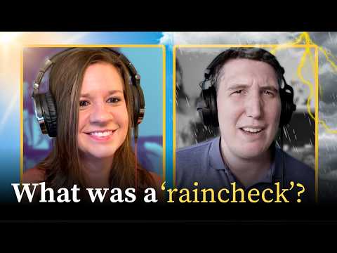 Does English use the wrong word for clouds? | WEATHER WORDS