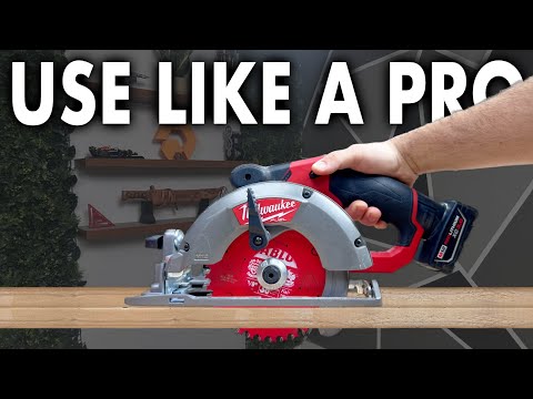 How to use a circular saw like a pro, the ultimate guide.