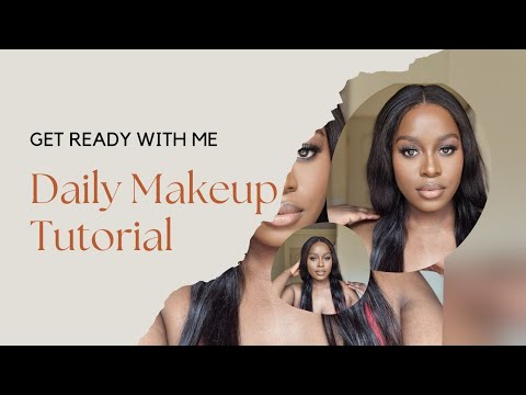 Natural glam 🦋//Less is More//Everyday Makeup 