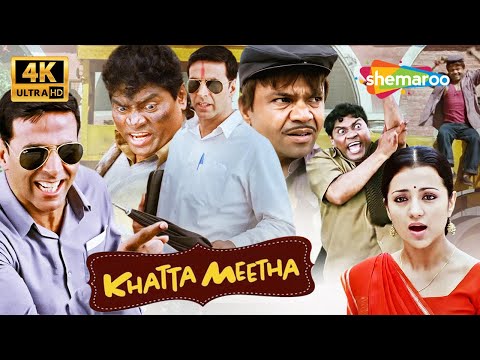 Khatta Meetha Full Hindi Superhit Comedy Movie 4K (2010) | Akshay Kumar, Trisha, Rajpal Yadav