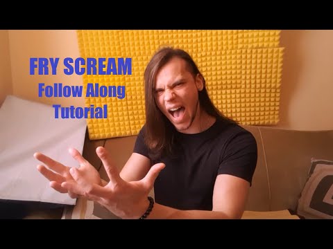How To Fry Scream - Follow Along Tutorial #vocaltutorial