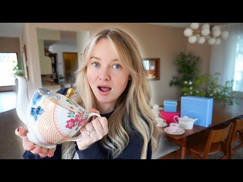 MY TEAWARE COLLECTION 🫖 Wedgwood, Royal Albert, Amazon, Fine China | daily vlog #193