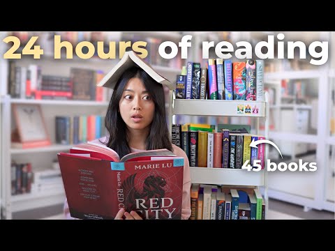 reading my TBR for 24 hours 📚 (how many books can I read?)