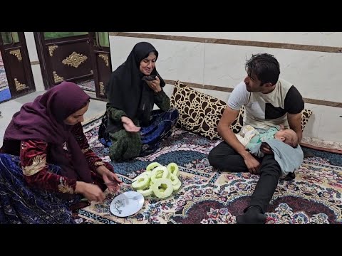 Ali's dissatisfaction with his father's behavior towards Muhammad and going to the village