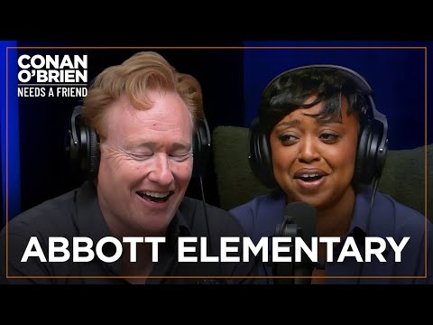 How Quinta Brunson’s Mom Inspired “Abbott Elementary” | Conan O'Brien Needs A Friend