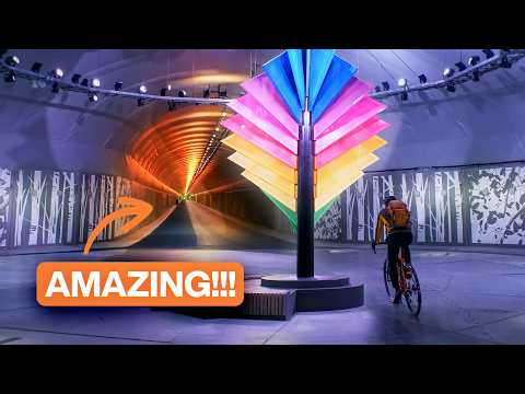 How is a Bike Tunnel this Freak'n Great!?