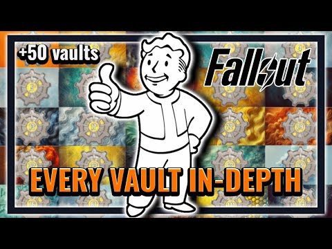 EVERY Vault in Fallout Explained In-Depth in a Singular Video