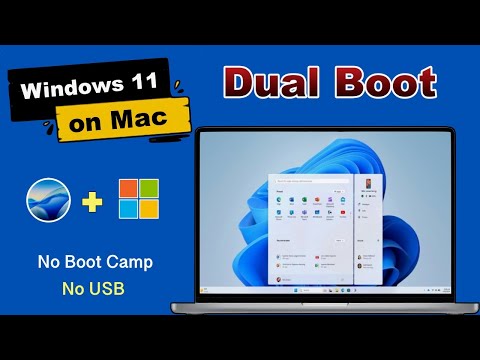 Install Windows 11 on your Mac without Boot Camp & USB  | Crazy Easy Method 2025