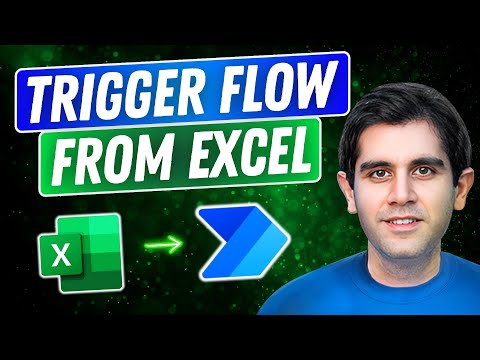 How to Trigger a POWER AUTOMATE flow from EXCEL | For a selected row