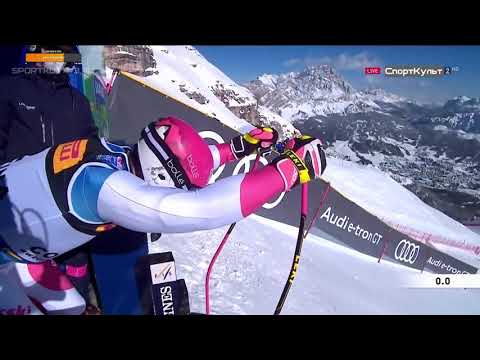 Горные лыжи  Чемпионат мира 2021  Кортина д’Ампеццо  Мужчины  Супергигант 720p