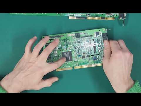 Sound Blaster AWE32 CT3990 de-CQM, DSP replacement and recapping - Part 1