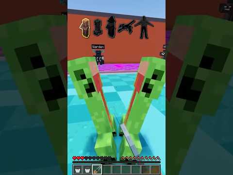 What's INSIDE Minecraft Mobs? 🪚 😱