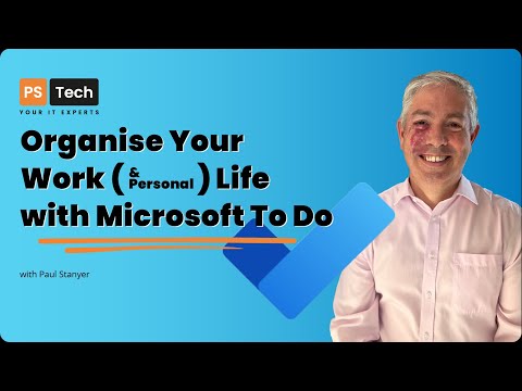 How to be organised with Microsoft To Do - Lunch & Learn Webinar