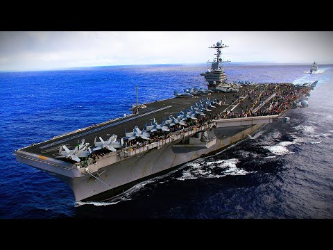 走進美國最龐大的戰艦內部，美國海軍如何每天供應93000份餐點？揭秘超級航空母艦的饕餮盛宴，美國海軍每年要投入多少錢來運作超級艦隊？#大脑洞记事