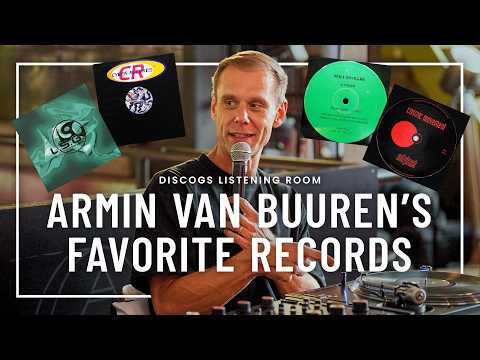 Armin van Buuren Shares His Trance Treasures | Discogs Listening Room