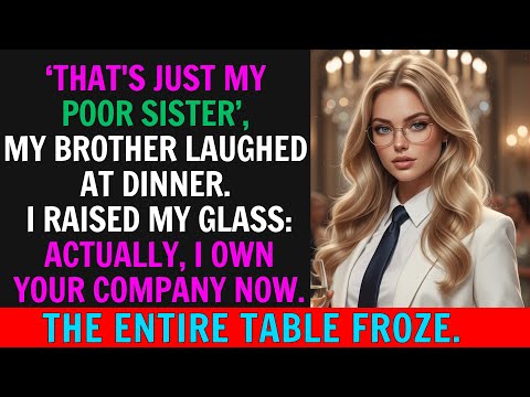 At Dinner, My Brother Called Me His ‘Poor Relative’ — Until I Revealed The Takeover Deal.