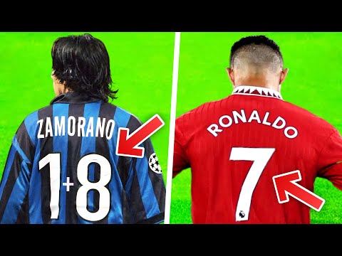 Die seltsamsten RÜCKENNUMMERN von Fußballspielern!