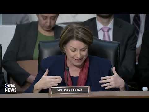 WATCH: Sen. Klobuchar questions Patel in confirmation hearing