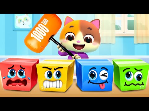 Let's Open Colored Surprise Boxes | Surprise Eggs | Learn Colors | Kids Songs | Mimi and Daddy