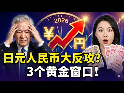 日元人民幣大反攻？2026年換匯黨必須知道的3個「黃金窗口期」，錯過再等十年！