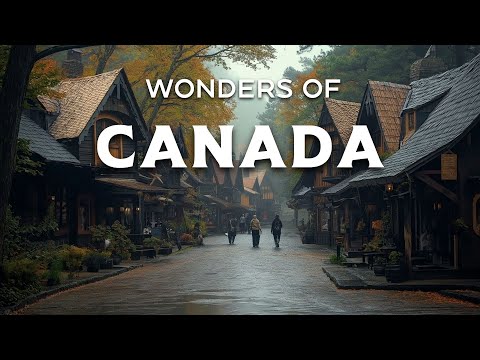 Wonders of Canada | Amazing Places to visit Western Canada | Travel Video 4K