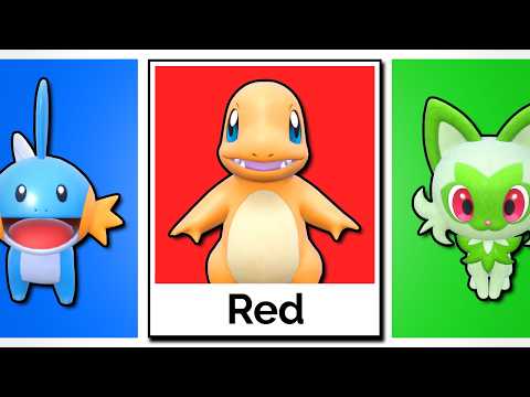 Official Pokemon Colors Are Not What You Think