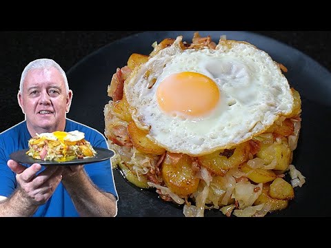 German Style Fried Potatoes Bratkartoffeln