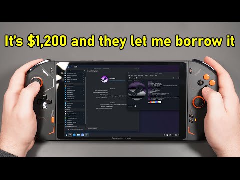 Putting Steam Deck OS on a pricey boy (ONEXPLAYER 2)