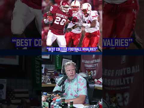 Ebo Had To Call His @NASCAR Timeout After Our College Football Rivalries Discussion...